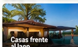 Casas frente al lago